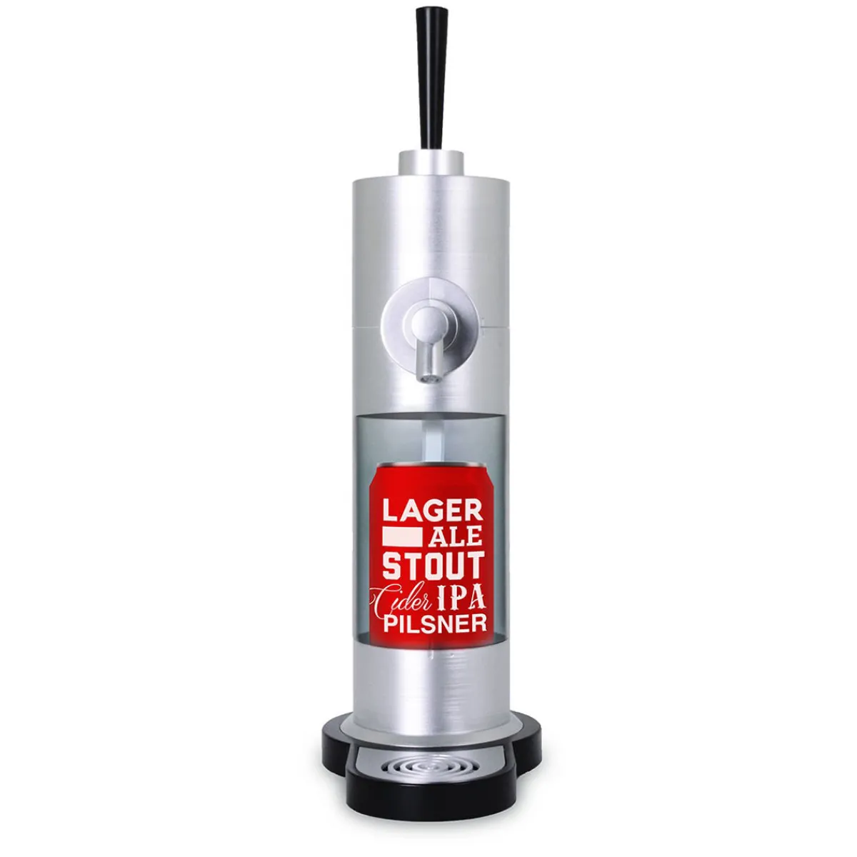 Seljan Tool Company Canned Beer Draft System by Sharper Image