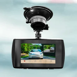 Sharper Image Car and Driver Touch Duo Dual View Dash Cam