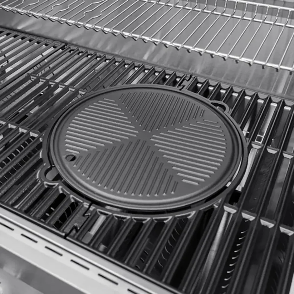 Monument Grill LLC Cast Iron Cooking Plate for Infrared Smart Grill