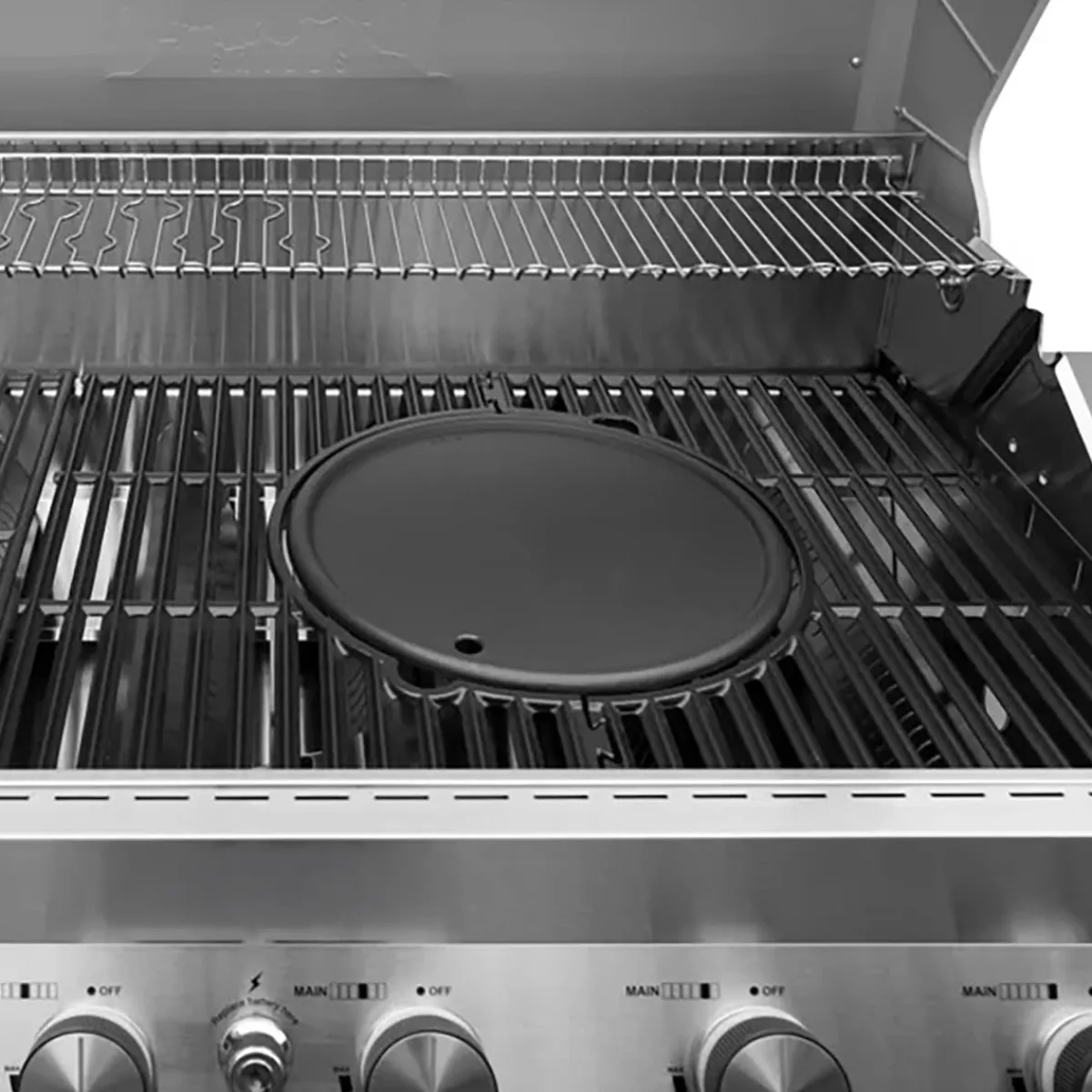 Monument Grill LLC Cast Iron Cooking Plate for Infrared Smart Grill