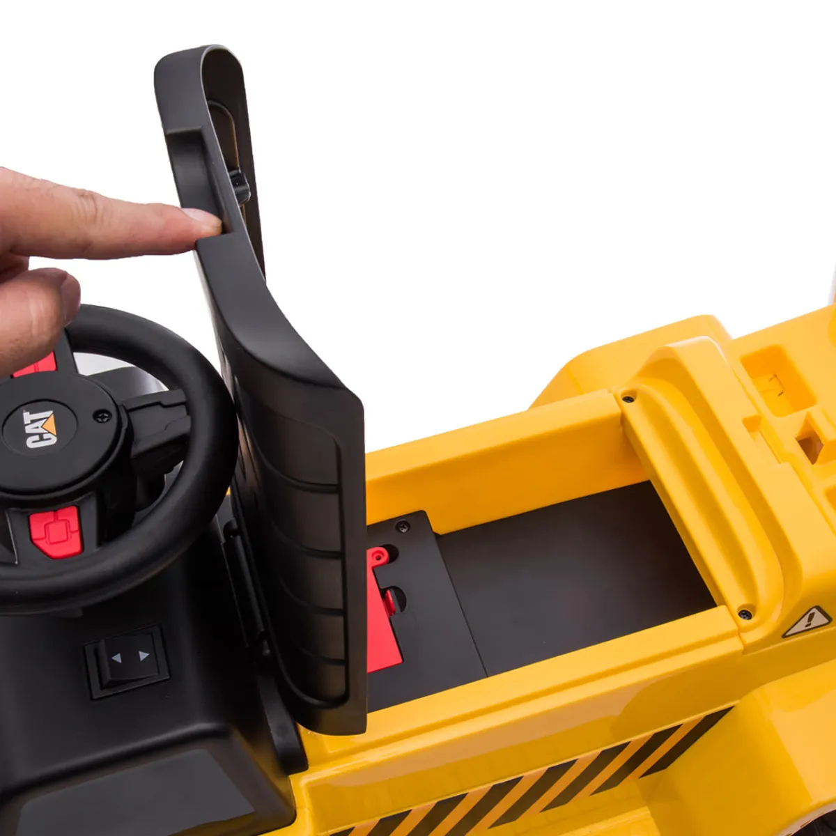 Kids DTI Direct Inc CAT Dump Truck Ride-On Toy