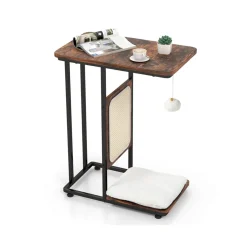 GoPlus (Costway) Cat Tree Side Table with Scratching Board