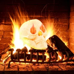 Mindscope Products Inc. Ceramic Fireproof Fire Pit Skull