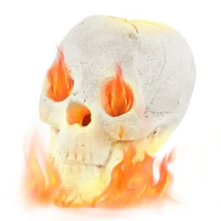Mindscope Products Inc. Ceramic Fireproof Fire Pit Skull
