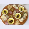 Widgeteer Inc. Charcuterie Board and 4-Piece Individual Dipping Set