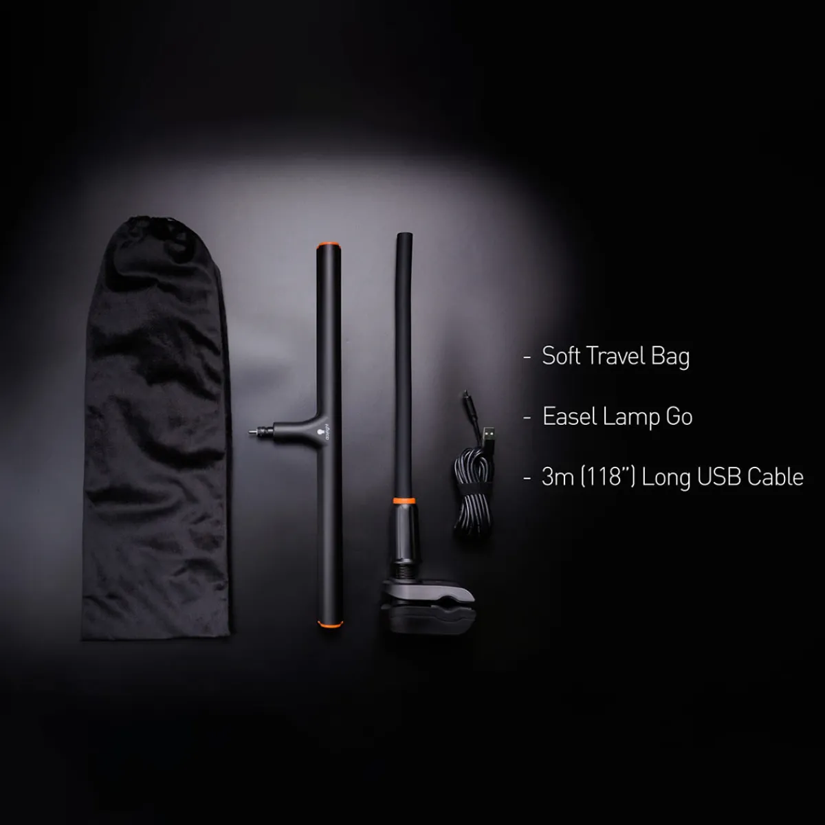 Memsender Incorporated DBA Memsender Clip-On LED Easel Lamp
