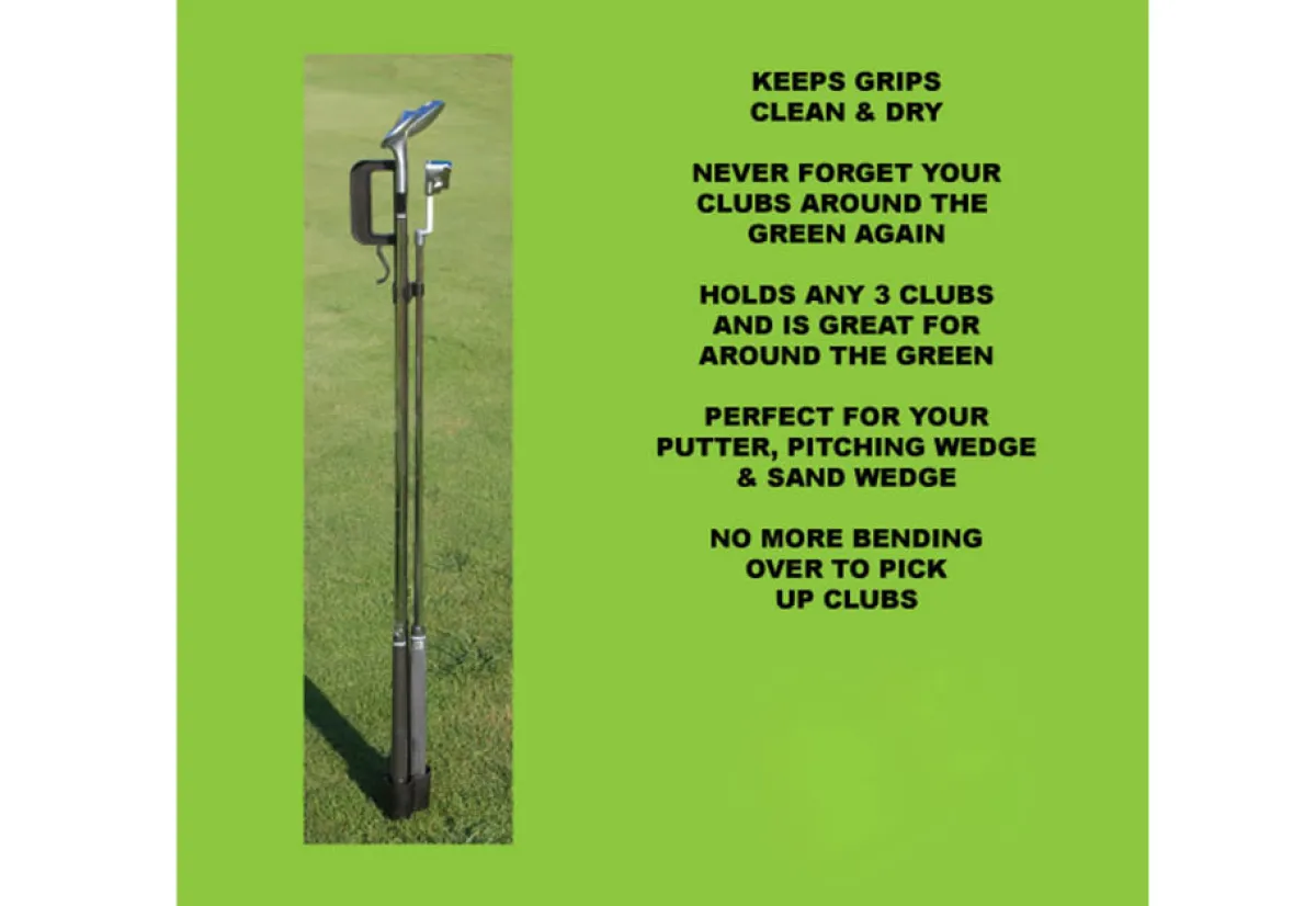 Sharper Image Club Buddy Golf Club Caddy Stand