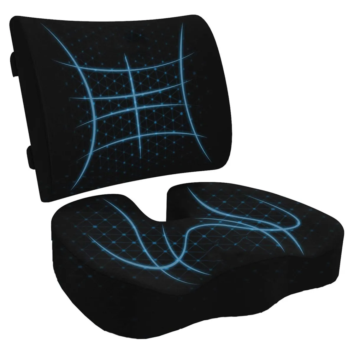 Teleshop Inc. (Beauty Ko LLC) Comfort Office Chair Cushion Set