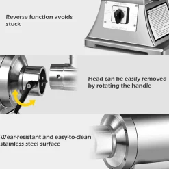 LanKim LLC Commercial Grade Heavy Duty Meat Grinder