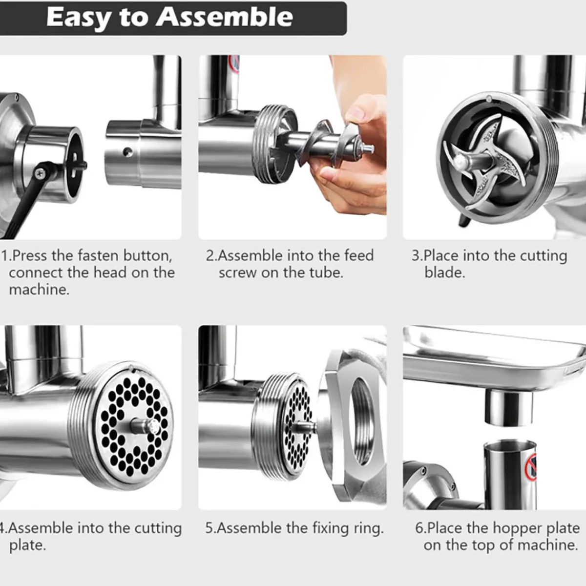 LanKim LLC Commercial Grade Heavy Duty Meat Grinder