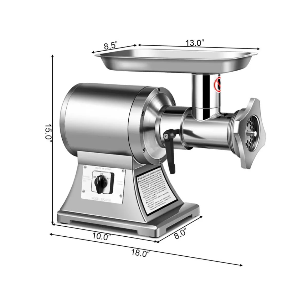 LanKim LLC Commercial Grade Heavy Duty Meat Grinder