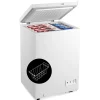 Sharper Image Compact Chest Freezer with Removable Storage Basket