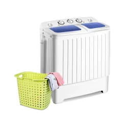 GoPlus (Costway) Compact Twin Tub Washing Machine Spin Dryer
