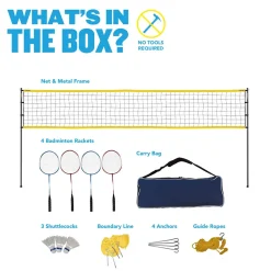 Escalade Sports Competition Badminton Set