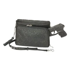 Kingport Industries, LLC Concealed Carry Embroidered Clutch Crossbody