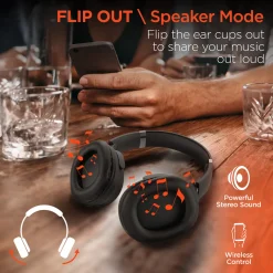 Hypercel Convertible Wireless Speaker-Headphones