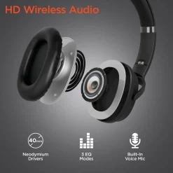 Hypercel Convertible Wireless Speaker-Headphones