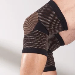 Sharper Image Copper Infused Compression Knee Braces by (Set of 2)