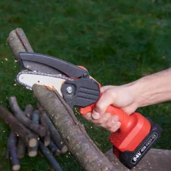 Sharper Image Cordless Electric Mini Chainsaw