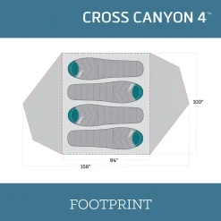 Rightline Gear Cross Canyon 4-Person Tent