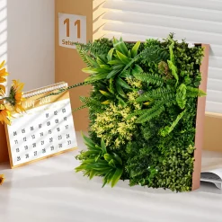 MI - Zhejiang Focus-On Import u0026 Export Co., LTD. 3D Hanging Greenery Hedge (Set of 2)