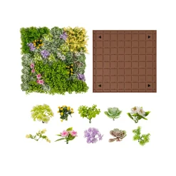 MI - Zhejiang Focus-On Import u0026 Export Co., LTD. 3D Hanging Succulents (Set of 2)