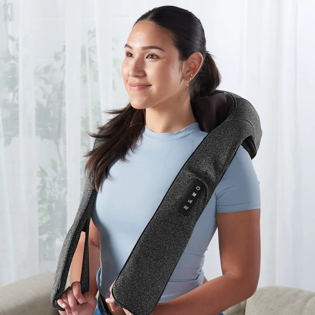 Sharper Image 5D Neck and Shoulder Massager with Heat