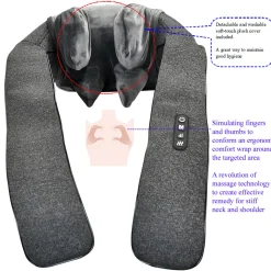 Sharper Image 5D Neck and Shoulder Massager with Heat