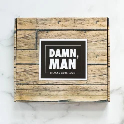 SeaBear Company Damn, Man Gourmet Beef Sticks and Nuts Box
