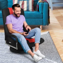 Sentry Industries, Inc. 360-Degree Swivel Gaming Floor Chair