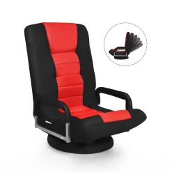 Sentry Industries, Inc. 360-Degree Swivel Gaming Floor Chair