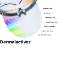 Bibas Wholesale And Retail Inc Dermalactives 7-in-1 LED Light Therapy Mask