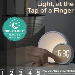 LaCrosse Technology, Ltd. Digital Alarm Clock with Glow Light
