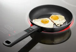 Odash Inc. Digital Temperature Display Fry Pan