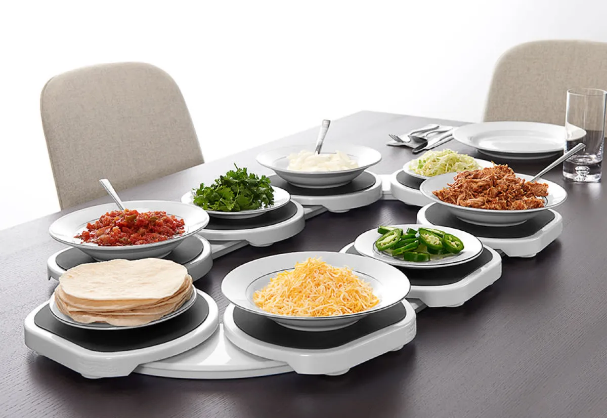 The Lazy Susan Revolution Inc. Dinner Table Lazy Susan