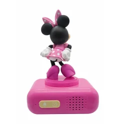 LEXIBOOK AMERICA INC Disney Minnie Mouse Digital Alarm Clock with Nightlight