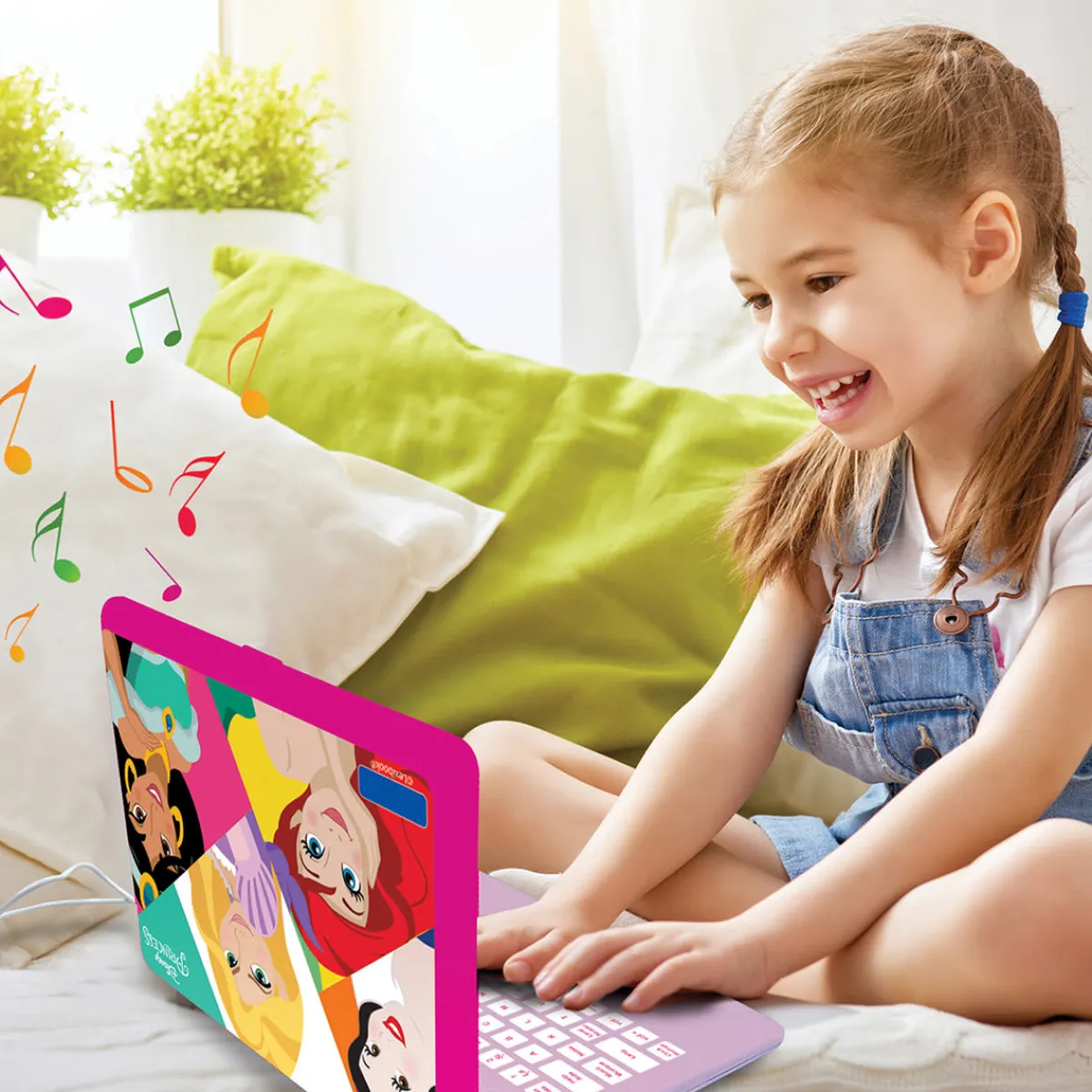 LEXIBOOK AMERICA INC Disney Princess Bilingual Talking Educational Laptop