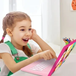 LEXIBOOK AMERICA INC Disney Princess Bilingual Talking Educational Laptop
