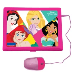 LEXIBOOK AMERICA INC Disney Princess Bilingual Talking Educational Laptop