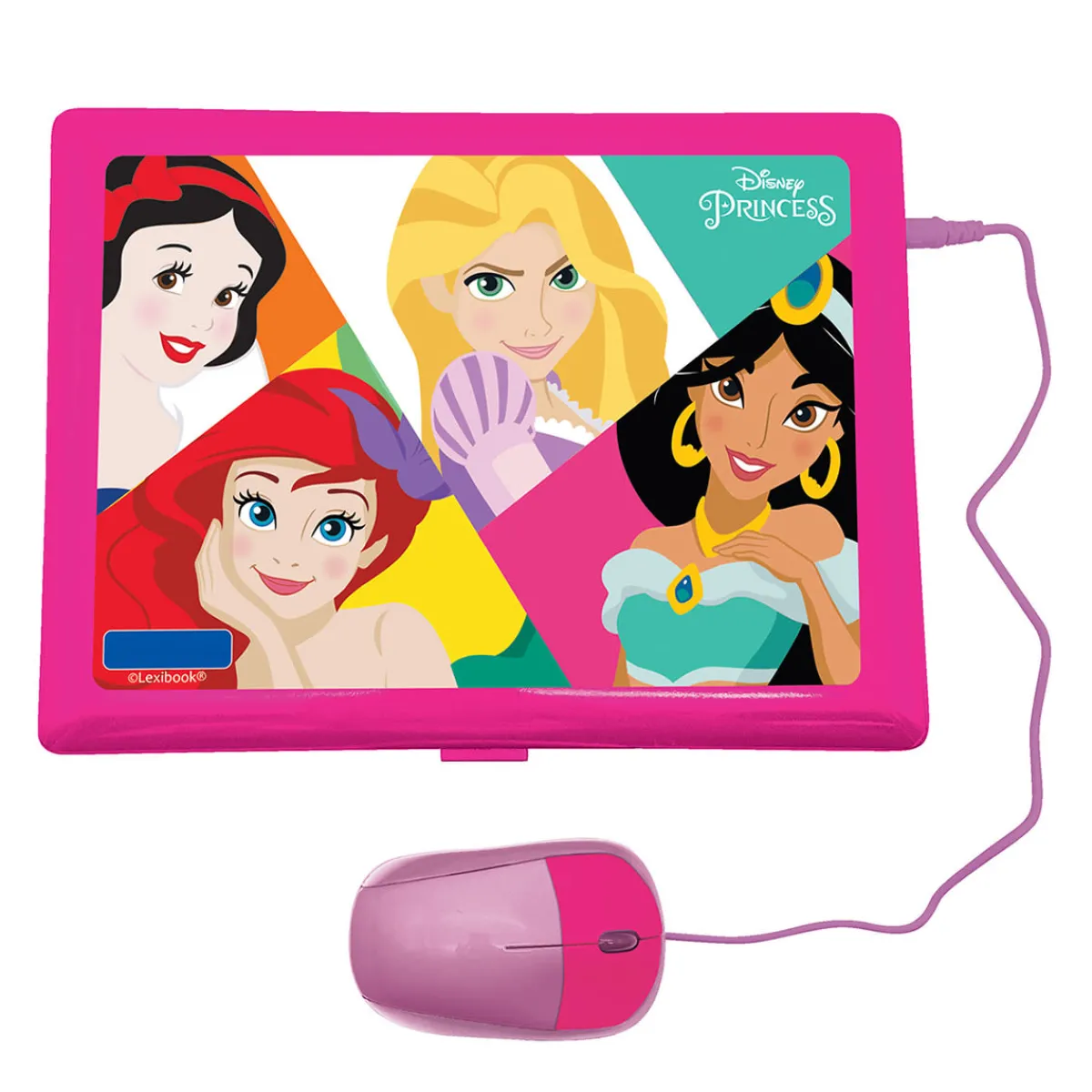 LEXIBOOK AMERICA INC Disney Princess Bilingual Talking Educational Laptop
