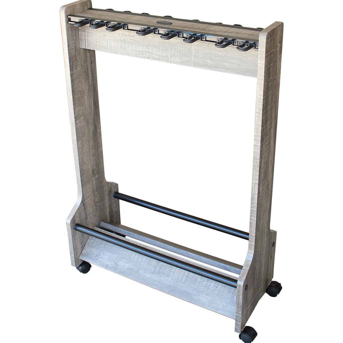 ReelSonar Inc Double Sided Rolling 16 Fishing Rod Rack