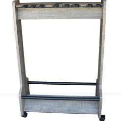ReelSonar Inc Double Sided Rolling 16 Fishing Rod Rack