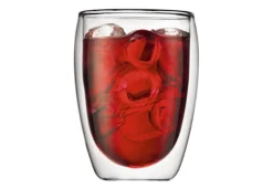 Bodum USA Inc. Double-Walled Hot and Cold Drinking Glasses (Set of 2)