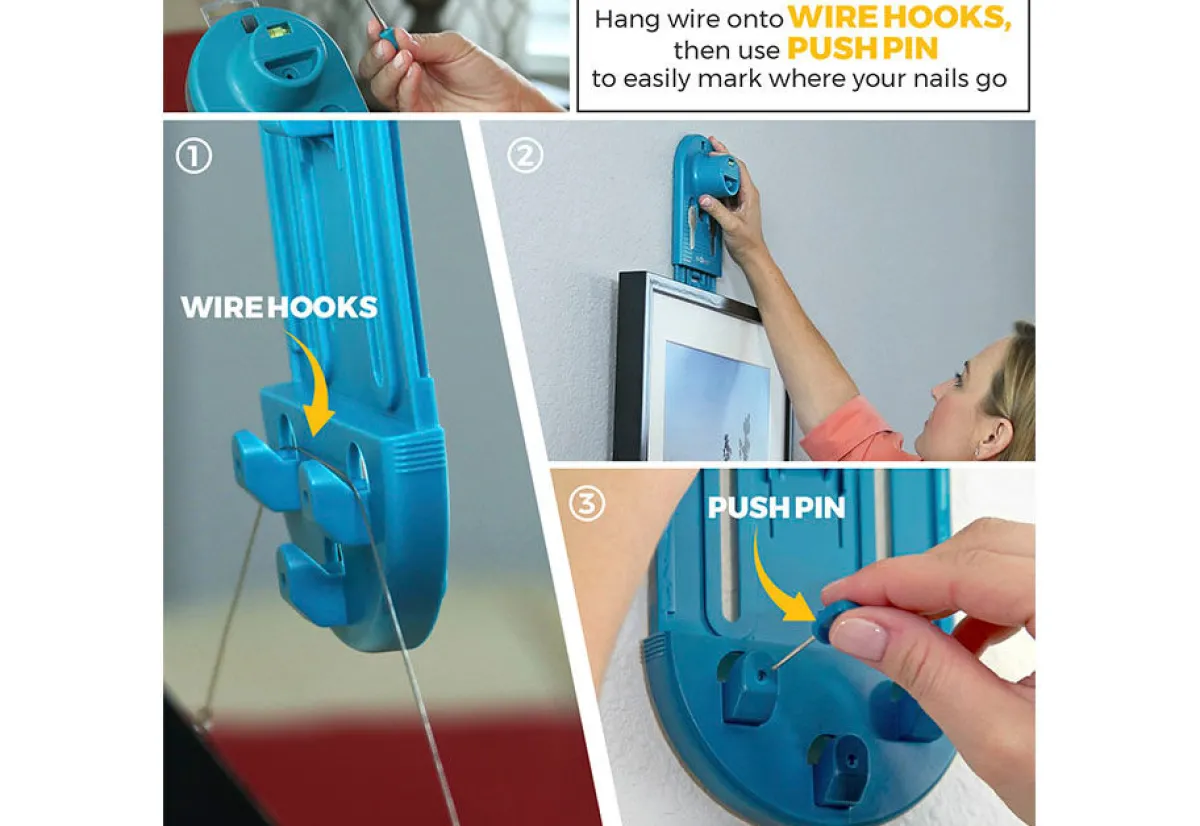 AACraft Inc. Easiest Picture Hanging and Leveling Tool