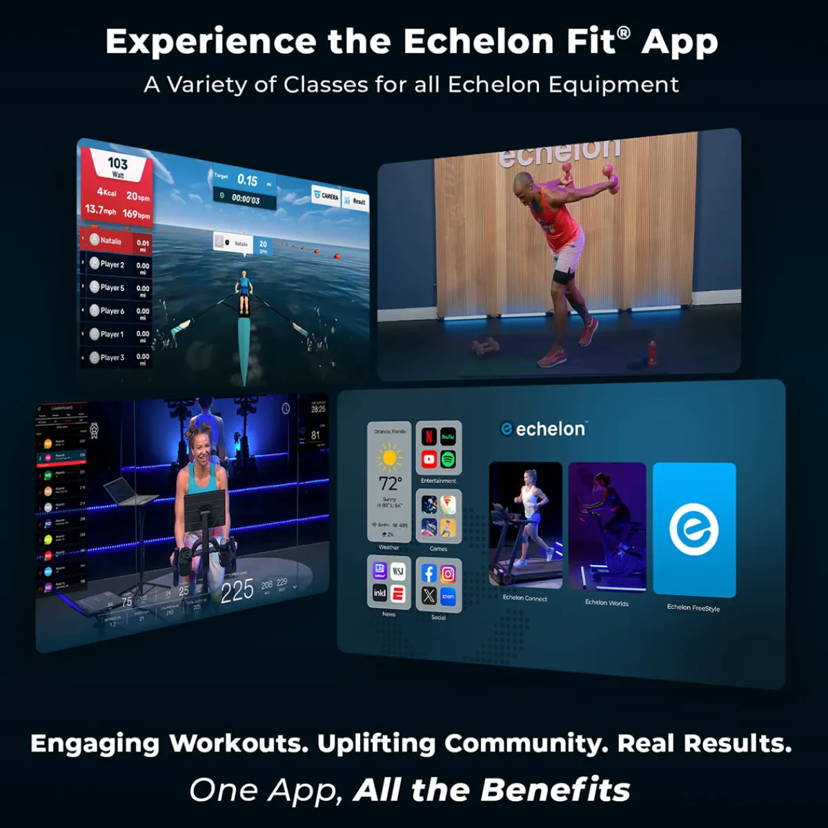 Teleshop Inc. Echelon Row-s Rowing Machine