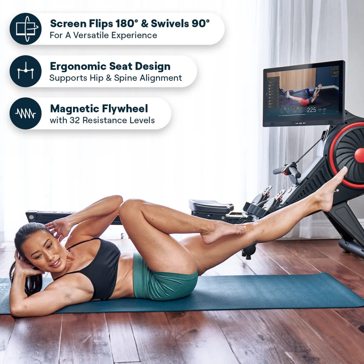 Teleshop Inc. Echelon Row-s Rowing Machine