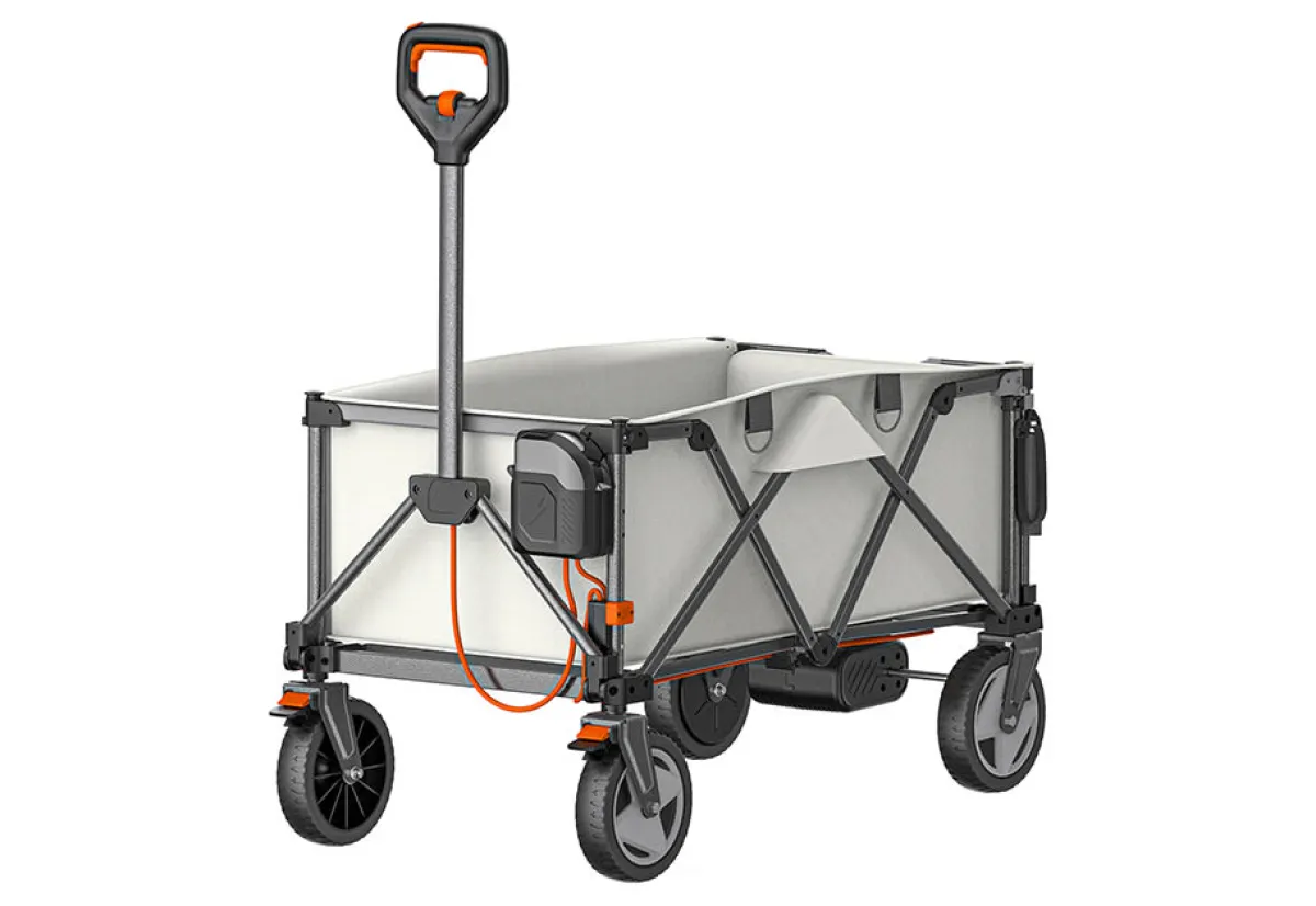 Unigo Inc Electric Pull-Assist Utility Wagon