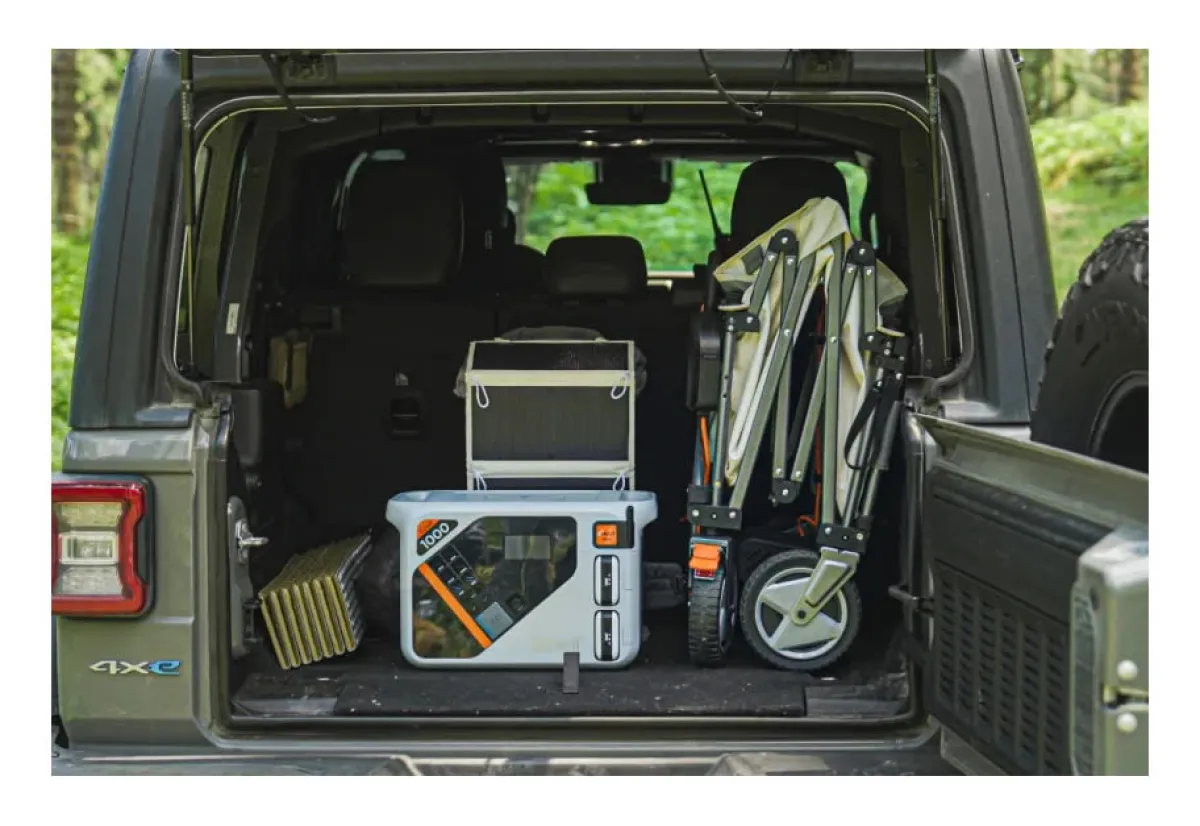 Unigo Inc Electric Pull-Assist Utility Wagon