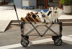 Unigo Inc Electric Pull-Assist Utility Wagon