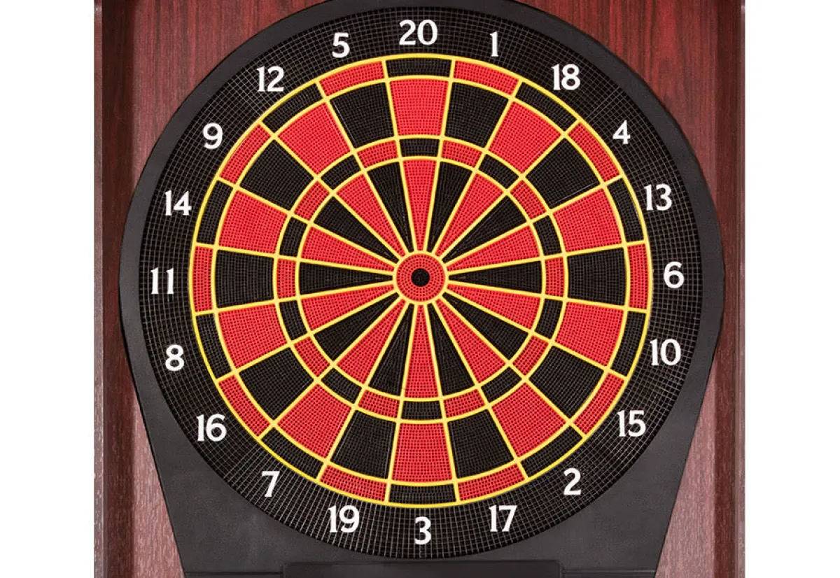 Escalade Sports Electronic Arcade Dartboard Cabinet with Cricket Pro